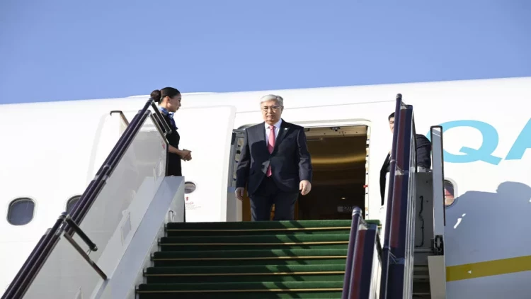 Tokayevin Azərbaycana səfəri başa çatıb