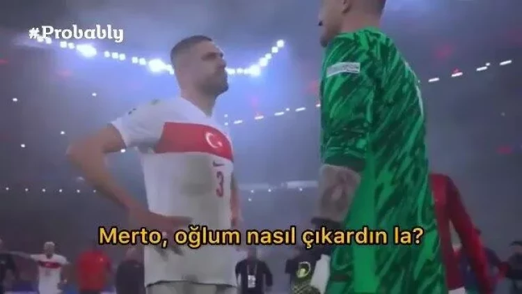 Merto, o topu necə çıxardın? - VİDEO