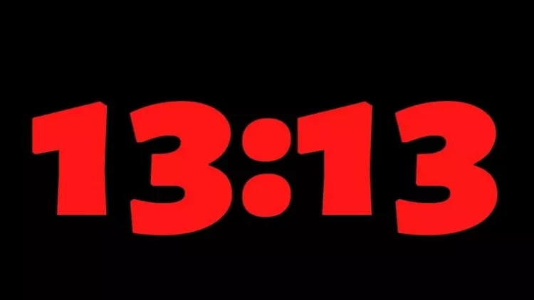 Saatda 13:13 nə deməkdir?