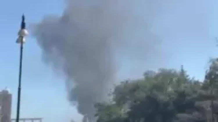 Gənclikdə restorandakı yanğın söndürülüb - YENİLƏNİB - VİDEO