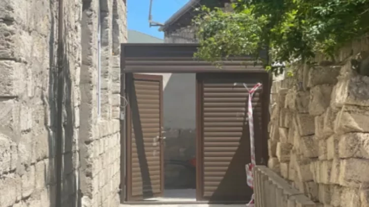 Bakıda 3 polisin öldürüldüyü hadisə yerindən VİDEO - FOTO