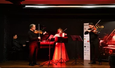 Bakı Piano Festivalın-da Amerikalı Annelle Gregory performansı - FOTO
