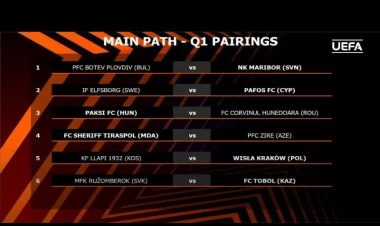 Avropa Liqasında 6 cüt – PÜŞK