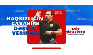 Asif Şirəliyev: “Qadınların güləşini idarə etmək daha çətindir, kişilər peşəkardır” - VİDEO