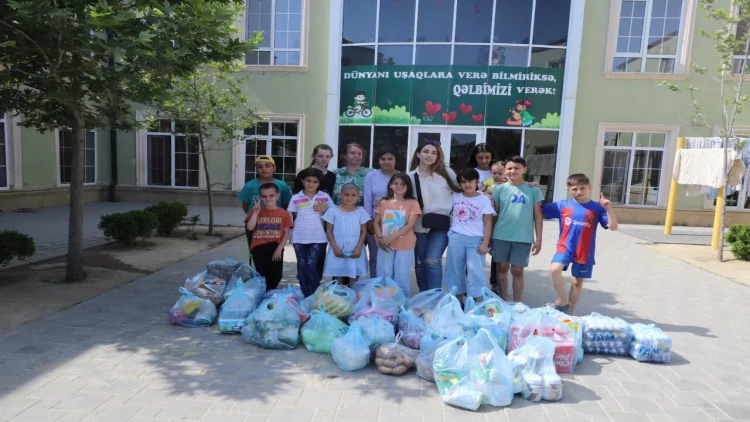 “Avrora Qrup” aztəminatlı ailələrə və uşaq evlərinə bayram sovqatı çatdırıb - FOTO