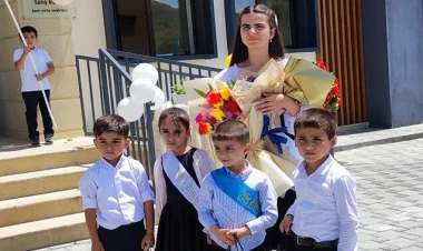 Bu məktəbin ilk və tək məzunu o oldu - FOTOlar
