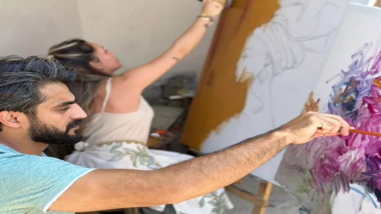 Arts Council Azerbaijan hər ay rəssamlar üçün plenerlər keçirir - FOTO