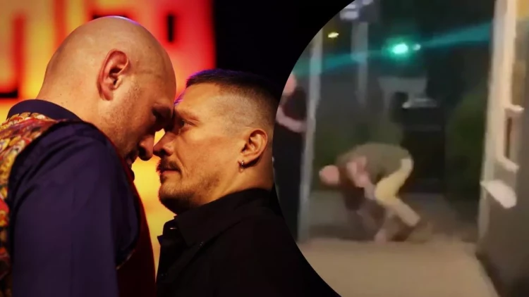 Tayson Fyuri sərxoş vəziyyətdə bardan qovuldu - VİDEO