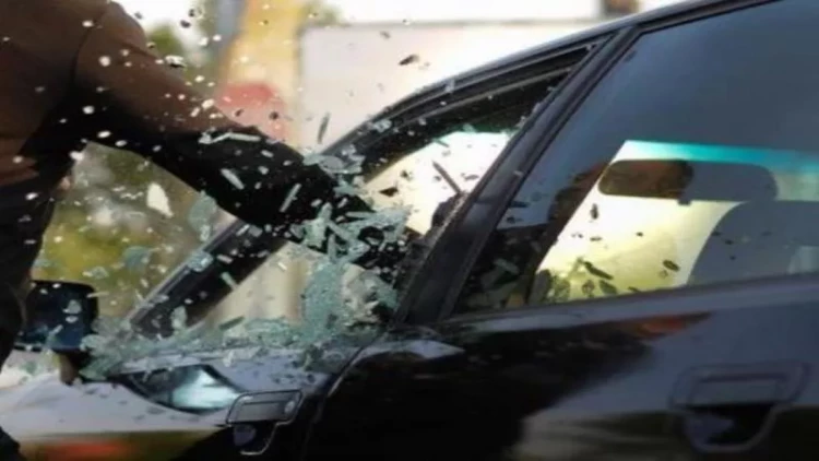 Bakıda maşın qaçıran şəxs kameraya düşdü - VİDEO - FOTO