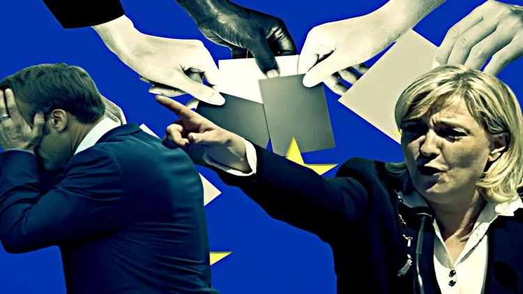 Sağdan zərbə: Makronun 