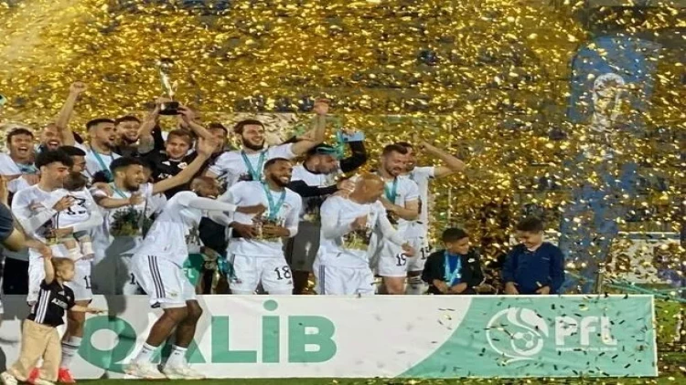 “Qarabağ”a kubok təqdim olundu- FOTOlar