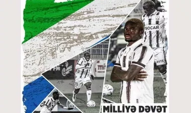 “Neftçi”nin futbolçusu milli komandaya çağırıldı