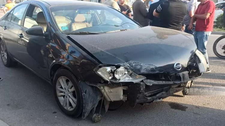 Sumqayıtda ağır qəza - Yaralılar var - FOTO