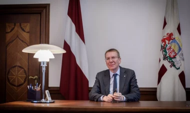 Latviya Prezidenti Azərbaycan dövlət başçısını təbrik edib