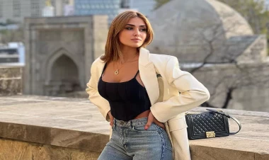 Pərvin qəribə geyimi ilə gündəm oldu - VİDEO