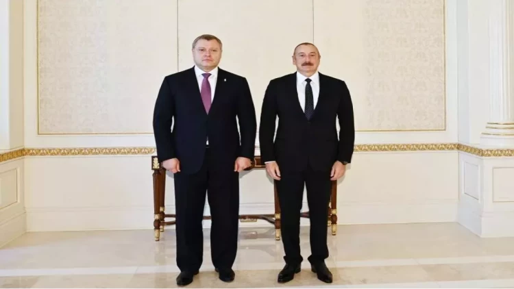 Həştərxan qubernatoru İlham Əliyevi təbrik edib