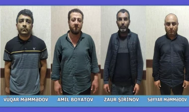 İsmayıllıda silahlı narkokuryerlər tutuldu - FOTO