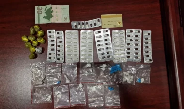 Bakının mərkəzi küçələrində narkotik satmaq istəyən şəxs saxlanıldı - FOTO