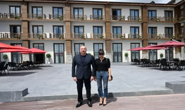 İlham Əliyev və Mehriban Əliyeva “Ağalı” hotelinin açılışında iştirak ediblər - VİDEO - FOTO