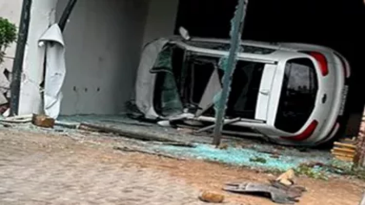 Bakının mərkəzində qəribə yol qəzası - VİDEO