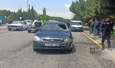 Sumqayıtda ağır qəza: 1 ölü var - FOTO