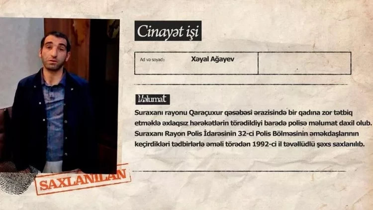 Qadına qarşı əxlaqsızlıq edən şəxs tutuldu