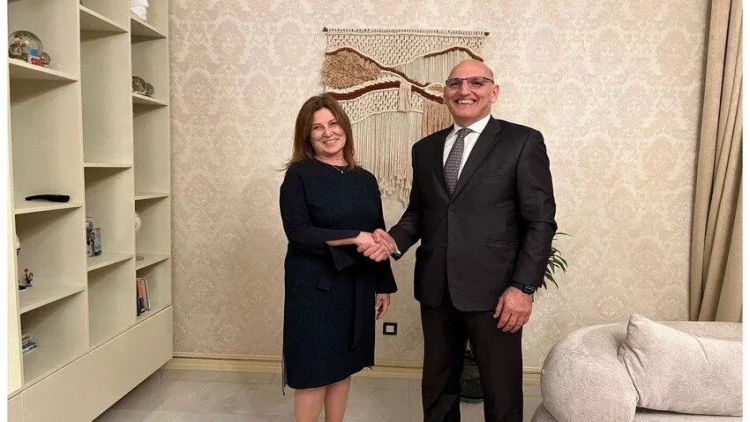 Elçin Əmirbəyov Aliza Bin-Nun ilə Cənubi Qafqaz və Yaxın Şərqdəki vəziyyəti müzakirə etdi