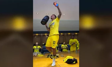 Çempionlar Liqası finalına çıxmaqlarını belə qeyd etdilər -  VİDEO