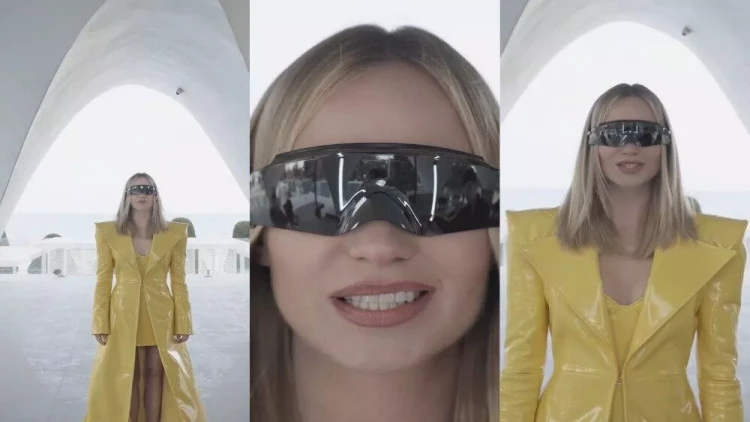 Rusiyalı müğənni Bakıda klip çəkdirdi - VİDEO