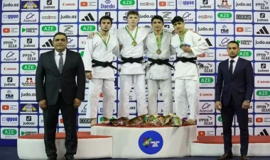 Azərbaycan cüdoçuları Göygoldəki Avropa Kubokunun ilk günündə 10 medal qazanıblar - FOTOlar