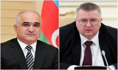 Şahin Mustafayev və Aleksey Overçuk Moskvada görüşüb