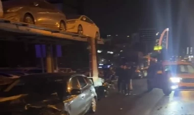 Bakıda ağır qəza: Sürücülər yaralandılar - VİDEO