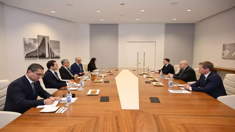 Mixail Şvıdkoy Bakıda ikitərəfli əməkdaşlıq məsələlərini müzakirə edib - FOTO