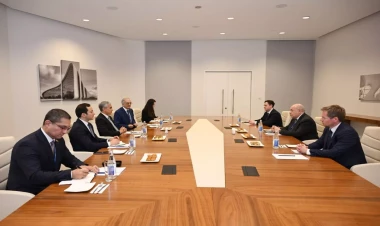 Mixail Şvıdkoy Bakıda ikitərəfli əməkdaşlıq məsələlərini müzakirə edib - FOTO