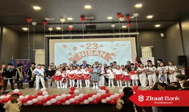 Ziraat Bank Azərbaycandan 23 Aprel Milli Suverenlik və Uşaq Bayramı Günü münasibətilə təşkil olunan tədbirə dəstək!