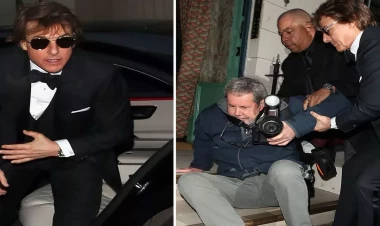 Tom Kruzun bu hərəkəti gündəm oldu - FOTOlar