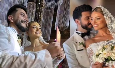 Mərdanla Nəzrinin toyuna kimlər gəldi? - FOTOlar