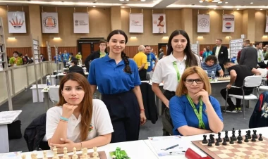 Xanım şahmatçımızdan Avropa çempionatında maksimum nəticə
