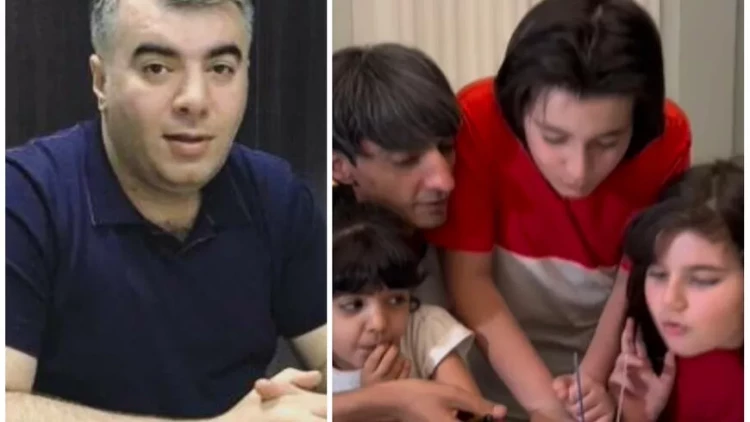 Övladları Rəşad Dağlının 40 yaşını belə təbrik etdi - VİDEO