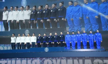 Bədii gimnastika üzrə qaliblər mükafatlandırıldı - FOTO