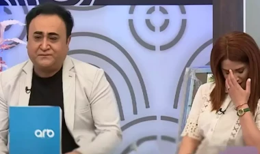 Efirdə ağladılar... - VİDEO