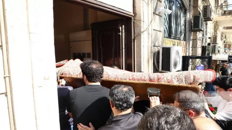 Cavanşir Məmmədovla vida mərasimi keçirilir -  FOTO