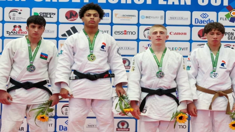 Cüdoçularımız Avropa Kubokunda birinci oldular