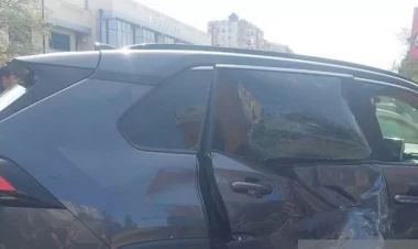 Gəncədə zəncirvarı qəza olub, yaralılar var - FOTO