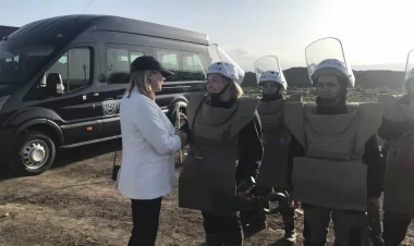 Aİ komitəsinin sədri: Minatəmizləmədə Azərbaycanın ən böyük dəstəkçisiyik - FOTO