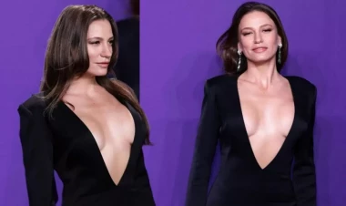 Serenayın dərin sinə dekoltesi müzakirə yaratdı - FOTOlar