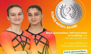 Avropa çempionatının gümüş mükafatçıları: “Medal qazandığımıza sevinirik”