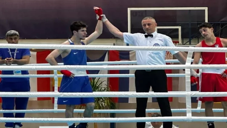 Boksçumuz Avropa birinciliyində 1/8 finala yüksəlib