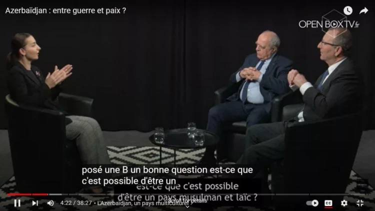 Azərbaycan səfiri Fransa televiziyasında ölkəmizlə bağlı reallıqlardan danışdı - FOTO
