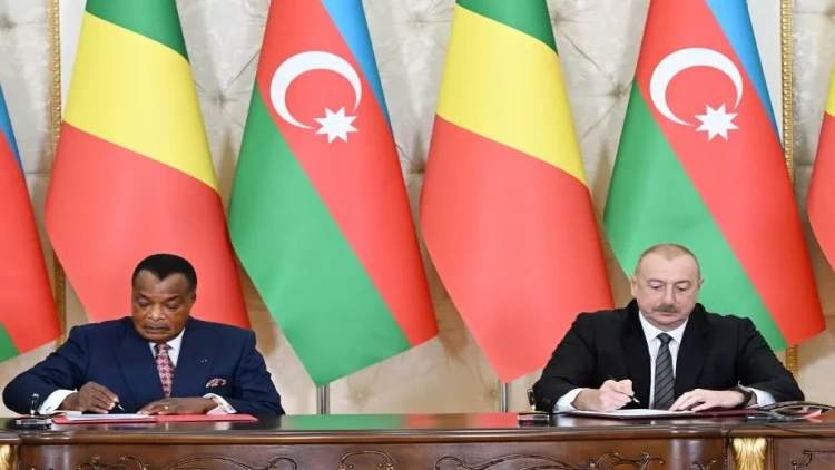 Azərbaycan-Konqo sənədləri imzalanıb - VİDEO - FOTO